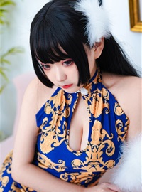 Naoyuki Enda NO.020 blue cheongsam(29)